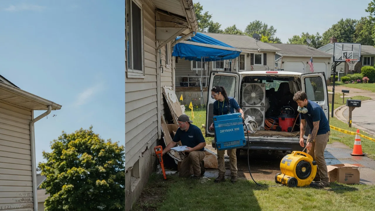 Ceiling Leak Cleanup in Brandamore, PA near me