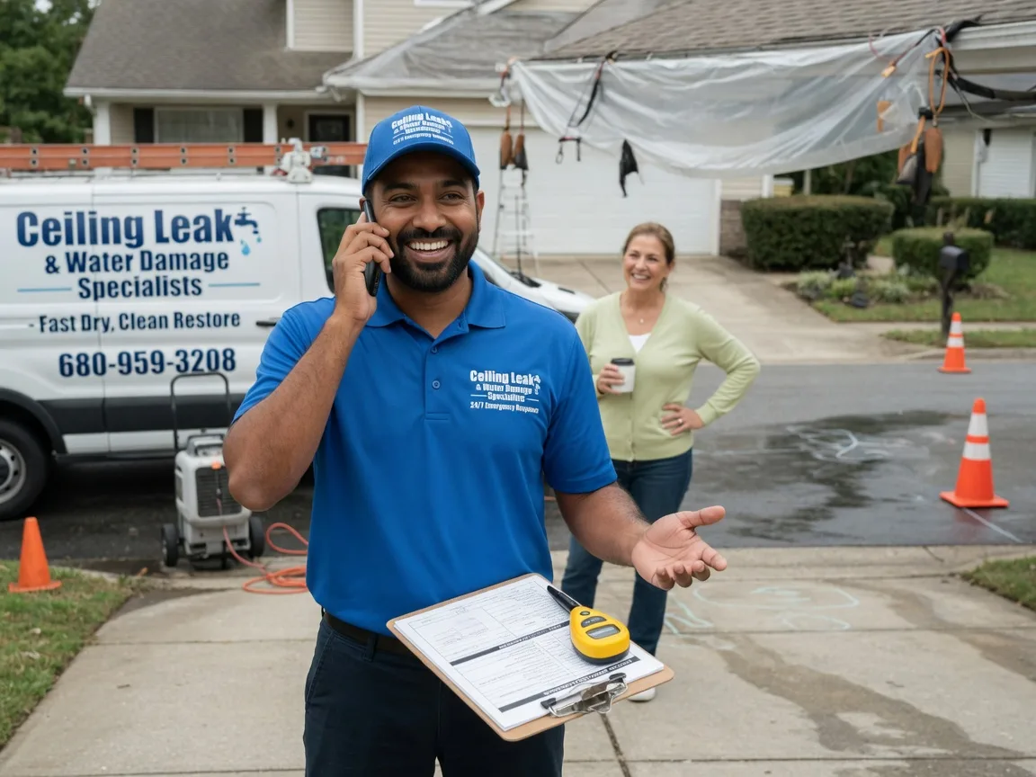 Ceiling Leak Cleanup Brandamore, PA FAQs